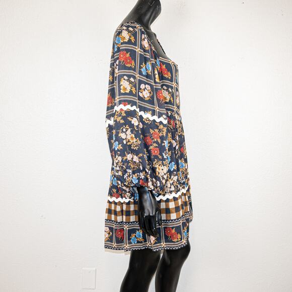 SPELL Women's Floral Tunic Dress Mystic size 2XL Boho - Picture 7 of 9